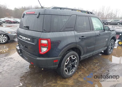 2022 Ford Bronco Sport Outer Banks z USA, uszkodzony, nr VIN 3FMCR9C61NRD92173